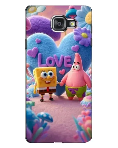 Чехол для Samsung Galaxy A7 2016 (A7100, A710F) с картинкой «Губка Боб Патрик»