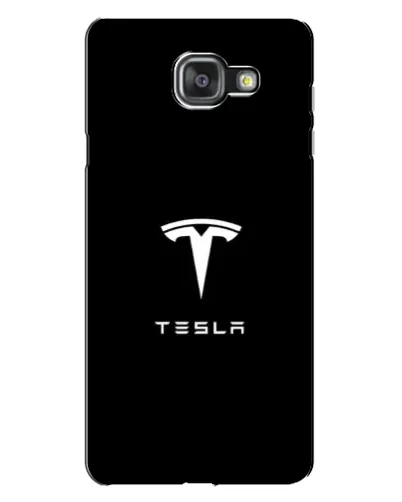 Чехол для Samsung Galaxy A7 2016 (A7100, A710F) с картинкой «Tesla White Logo» Чехол для Samsung Galaxy A7 2016 (A7100, A710F) с картинкой «Tesla White Logo»