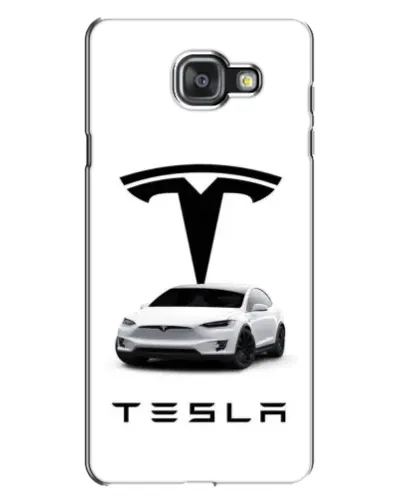 Чехол для Samsung Galaxy A7 2016 (A7100, A710F) с картинкой «Tesla White Style» Чехол для Samsung Galaxy A7 2016 (A7100, A710F) с картинкой «Tesla White Style»