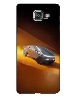 Чехол для Samsung Galaxy A7 2016 (A7100, A710F) с картинкой «Cybertruck в пустыне»
