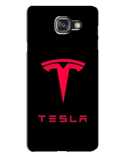 Чехол для Samsung Galaxy A7 2016 (A7100, A710F) с картинкой «Tesla Red Logo» Чехол для Samsung Galaxy A7 2016 (A7100, A710F) с картинкой «Tesla Red Logo»