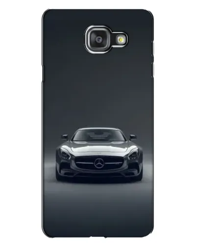 Чехол для Samsung Galaxy A7 2016 (A7100, A710F) с картинкой «Mercedes на черном»