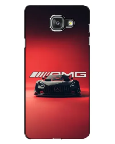 Чехол для Samsung Galaxy A7 2016 (A7100, A710F) с картинкой «Mercedes AMG — красная линия»
