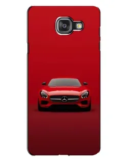 Чехол для Samsung Galaxy A7 2016 (A7100, A710F) с картинкой «Красный Mercedes AMG»