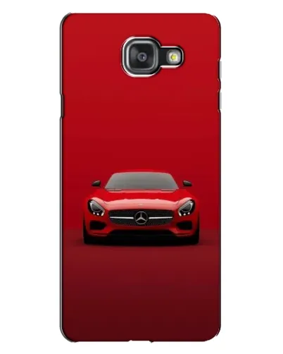 Чехол для Samsung Galaxy A7 2016 (A7100, A710F) с картинкой «Красный Mercedes AMG»