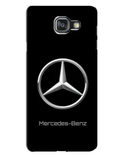Чехол для Samsung Galaxy A7 2016 (A7100, A710F) с картинкой «Mercedes Silver Logo»