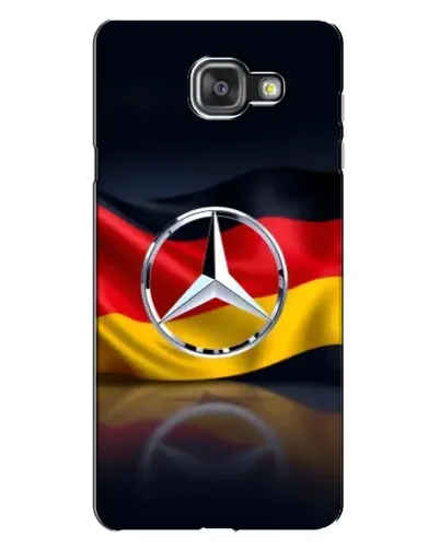 Чехол для Samsung Galaxy A7 2016 (A7100, A710F) с картинкой «Mercedes — флаг Германии»