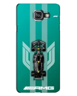 Чехол для Samsung Galaxy A7 2016 (A7100, A710F) с картинкой «Mercedes AMG Petronas»