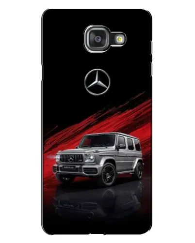 Чехол для Samsung Galaxy A7 2016 (A7100, A710F) с картинкой «Mercedes G-Class красный»