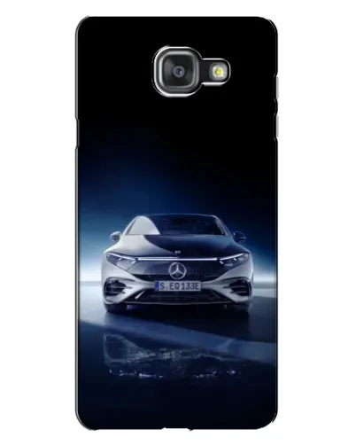 Чехол для Samsung Galaxy A7 2016 (A7100, A710F) с картинкой «Ночной Mercedes EQ»