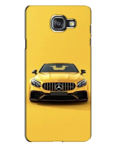 Чехол для Samsung Galaxy A7 2016 (A7100, A710F) с картинкой «Желтый Mercedes GT»