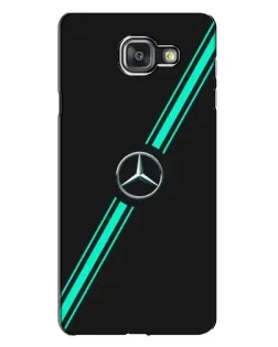 Чехол для Samsung Galaxy A7 2016 (A7100, A710F) с картинкой «Спортивные линии Mercedes»
