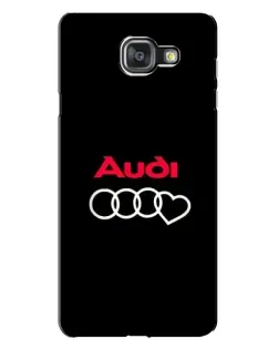 Чехол для Samsung Galaxy A7 2016 (A7100, A710F) с картинкой «Логотип Audi Heart» Чехол для Samsung Galaxy A7 2016 (A7100, A710F) с картинкой «Логотип Audi Heart»