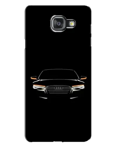 Чехол для Samsung Galaxy A7 2016 (A7100, A710F) с картинкой «Audi — ночной контур»