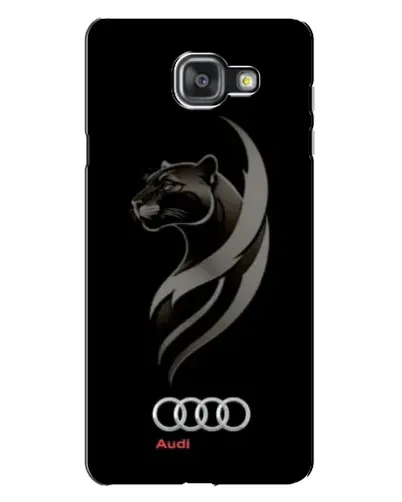 Чехол для Samsung Galaxy A7 2016 (A7100, A710F) с картинкой «Графика — пантера и Audi»