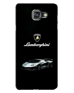 Чехол для Samsung Galaxy A7 2016 (A7100, A710F) с картинкой «Логотип Lamborghini классика» Чехол для Samsung Galaxy A7 2016 (A7100, A710F) с картинкой «Логотип Lamborghini классика»