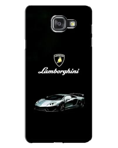 Чехол для Samsung Galaxy A7 2016 (A7100, A710F) с картинкой «Логотип Lamborghini классика»