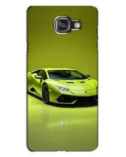Чехол для Samsung Galaxy A7 2016 (A7100, A710F) с картинкой «Салатовый Lamborghini Huracan» Чехол для Samsung Galaxy A7 2016 (A7100, A710F) с картинкой «Салатовый Lamborghini Huracan»