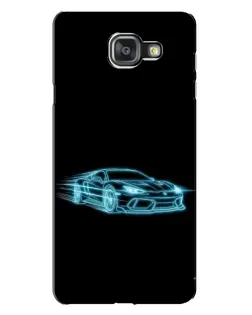 Чехол для Samsung Galaxy A7 2016 (A7100, A710F) с картинкой «Неоновый контур Lamborghini» Чехол для Samsung Galaxy A7 2016 (A7100, A710F) с картинкой «Неоновый контур Lamborghini»