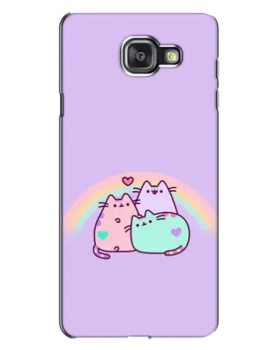 Чехол для Samsung Galaxy A7 2016 (A7100, A710F) с картинкой «Радужные Пушины» Чехол для Samsung Galaxy A7 2016 (A7100, A710F) с картинкой «Радужные Пушины»