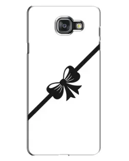Чехол для Samsung Galaxy A7 2016 (A7100, A710F) с картинкой «Диагональный бант»