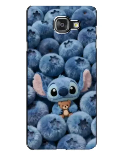 Чехол для Samsung Galaxy A7 2016 (A7100, A710F) с картинкой «Стич и голубика» Чехол для Samsung Galaxy A7 2016 (A7100, A710F) с картинкой «Стич и голубика»