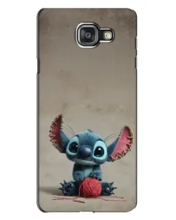 Чехол для Samsung Galaxy A7 2016 (A7100, A710F) с картинкой «Стич на коричневом фоне» Чехол для Samsung Galaxy A7 2016 (A7100, A710F) с картинкой «Стич на коричневом фоне»
