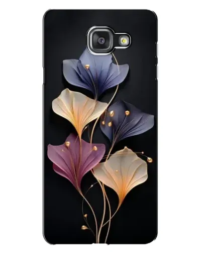 Чехол для Samsung Galaxy A7 2016 (A7100, A710F) с картинкой «Лиловые цветы грации»