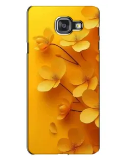 Чехол для Samsung Galaxy A7 2016 (A7100, A710F) с картинкой «Золотые лепестки» Чехол для Samsung Galaxy A7 2016 (A7100, A710F) с картинкой «Золотые лепестки»