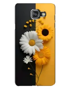 Чехол для Samsung Galaxy A7 2016 (A7100, A710F) с картинкой «Подсолнух и ромашка» Чехол для Samsung Galaxy A7 2016 (A7100, A710F) с картинкой «Подсолнух и ромашка»