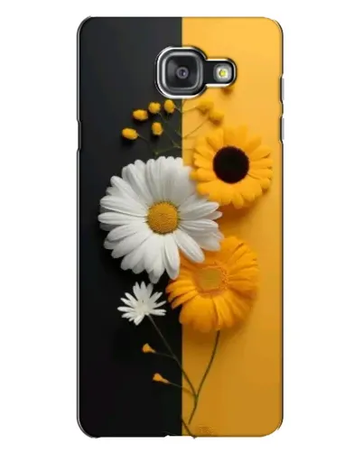 Чехол для Samsung Galaxy A7 2016 (A7100, A710F) с картинкой «Подсолнух и ромашка»
