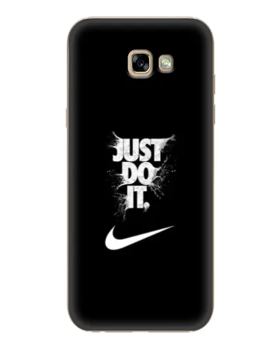 Чехол для Samsung Galaxy A7 2017 (A720, A720F) с картинкой «Текстовый принт Nike»