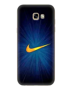 Чохол для Samsung Galaxy A7 2017 (A720, A720F) з картинкою «Синій пульс Nike»