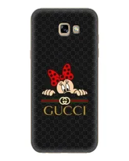 Чехол для Samsung Galaxy A7 2017 (A720, A720F) с картинкой «Минни Маус Gucci — черный»