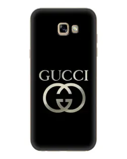 Чохол для Samsung Galaxy A7 2017 (A720, A720F) з картинкою «Gucci — золото на чорному»
