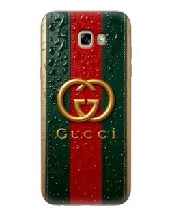 Чохол для Samsung Galaxy A7 2017 (A720, A720F) з картинкою «Gucci — фірмова смуга та золото»