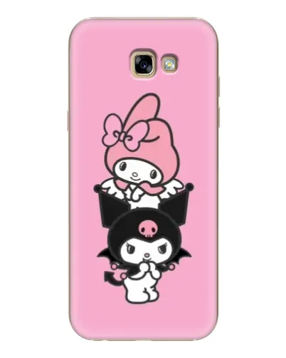 Чехол для Samsung Galaxy A7 2017 (A720, A720F) с картинкой «My Melody и Kuromi»