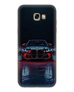 Чехол для Samsung Galaxy A7 2017 (A720, A720F) с картинкой «BMW на мокрой дороге»