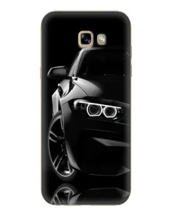 Чохол для Samsung Galaxy A7 2017 (A720, A720F) з картинкою «Чорна BMW — профіль»