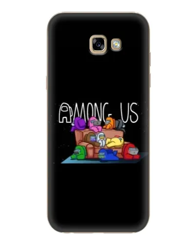 Чехол для Samsung Galaxy A7 2017 (A720, A720F) с картинкой «Логотип Among Us»
