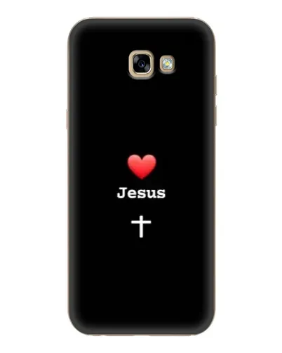 Чехол для Samsung Galaxy A7 2017 (A720, A720F) с картинкой «Сердце - Jesus» Чехол для Samsung Galaxy A7 2017 (A720, A720F) с картинкой «Сердце - Jesus»