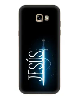 Чехол для Samsung Galaxy A7 2017 (A720, A720F) с картинкой «Меч Духа Jesus»