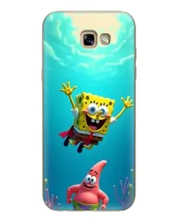 Чохол для Samsung Galaxy A7 2017 (A720, A720F) з картинкою «Спанч Боб під водою»