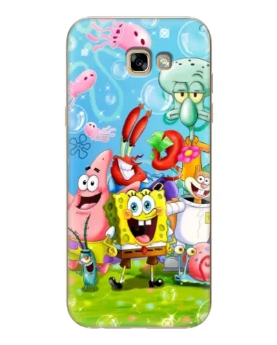 Чохол для Samsung Galaxy A7 2017 (A720, A720F) з картинкою «Губка Боб та друзі» Чохол для Samsung Galaxy A7 2017 (A720, A720F) з картинкою «Губка Боб та друзі»