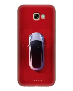 Чехол для Samsung Galaxy A7 2017 (A720, A720F) с картинкой «Tesla Top View» Чехол для Samsung Galaxy A7 2017 (A720, A720F) с картинкой «Tesla Top View»