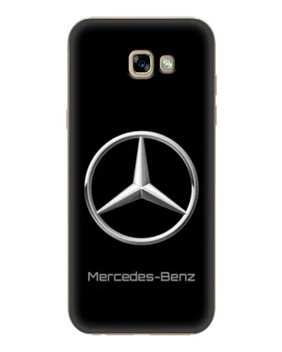 Чехол для Samsung Galaxy A7 2017 (A720, A720F) с картинкой «Mercedes Silver Logo»