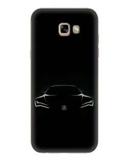 Чохол для Samsung Galaxy A7 2017 (A720, A720F) з картинкою «Mercedes — силует авто»