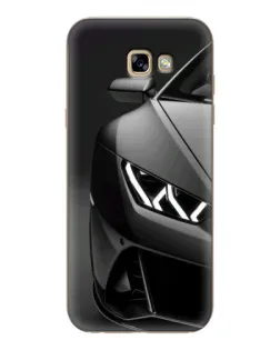 Чехол для Samsung Galaxy A7 2017 (A720, A720F) с картинкой «Lamborghini фары детализация»