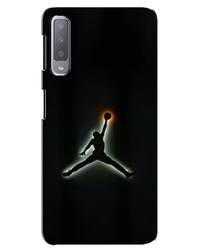 Чохол для Samsung Galaxy A7 2018 (A750) з картинкою «Jordan Gradient Logo»