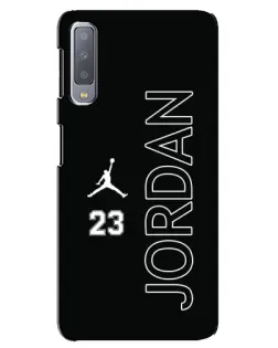 Чохол для Samsung Galaxy A7 2018 (A750) з картинкою «Jordan Vertical»